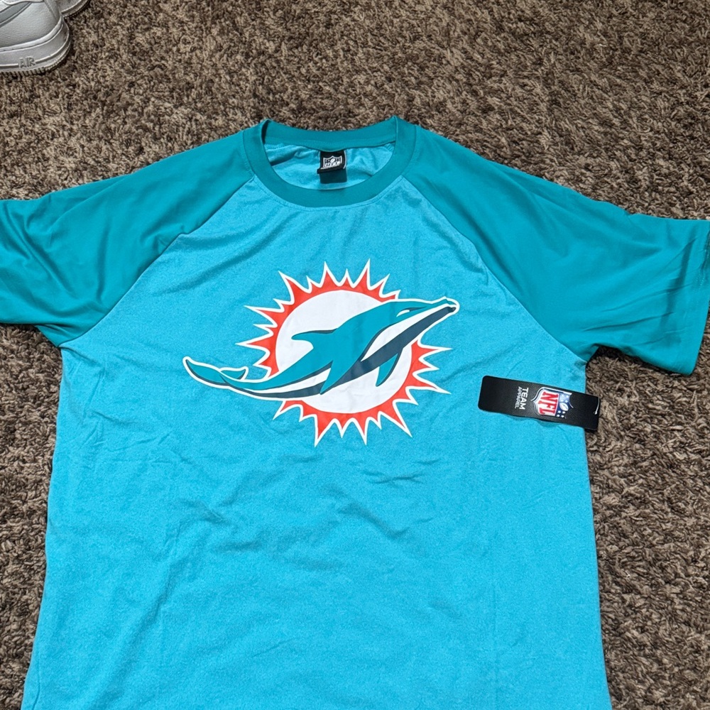 NFL Miami Dolphins Aqua T-Shirt